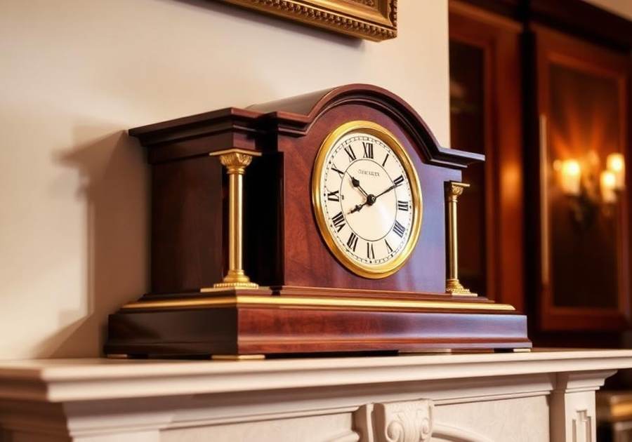 Mantel Clock Repair in progress at the Wyattviano Co. workshop in Glendale, Arizona